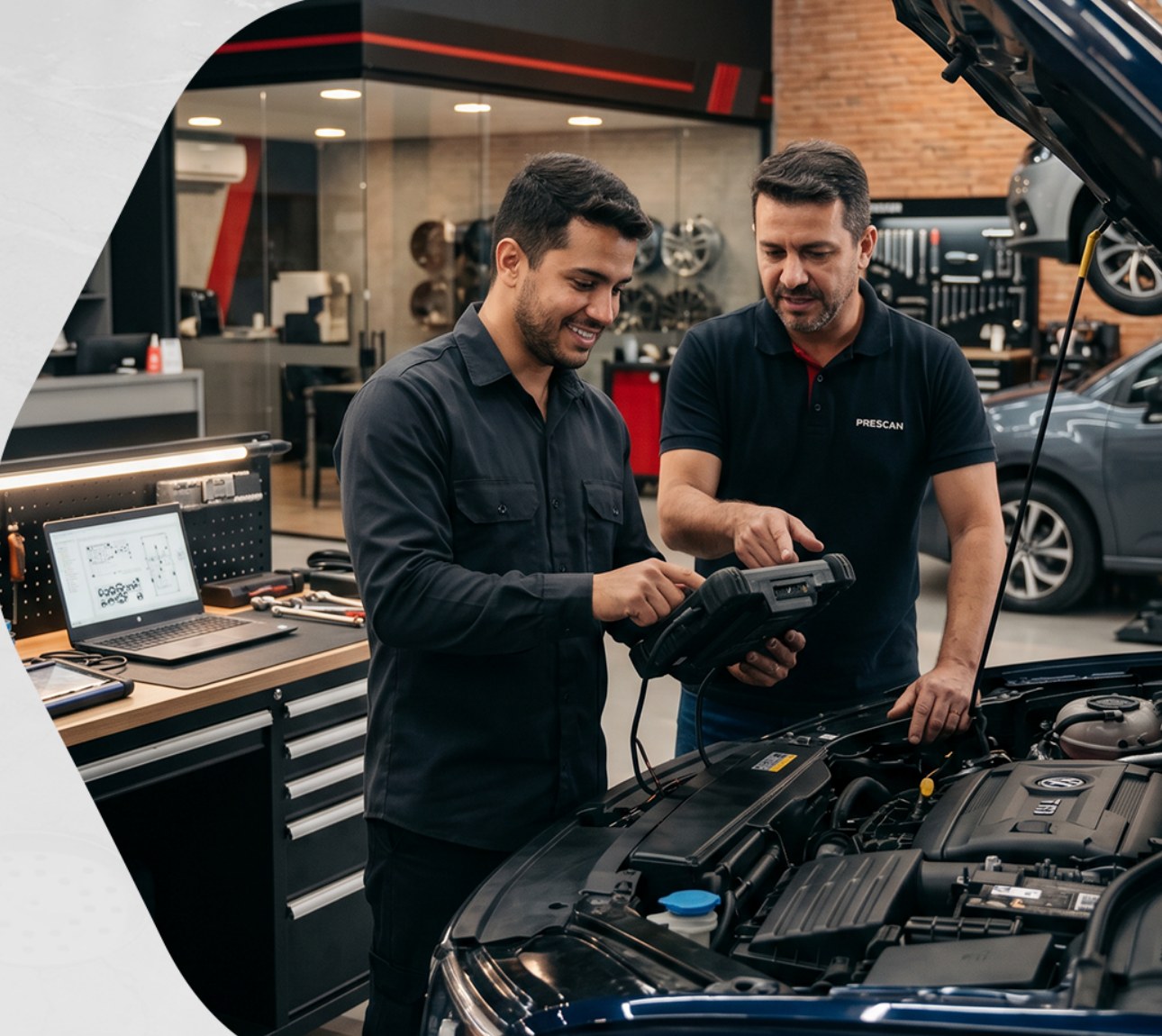 Equipe PRESCAN em treinamento técnico